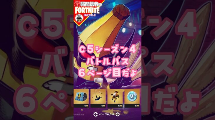 6ページ目8/18 #フォートナイト#fortnite#shorts#tiktok#filmora#ライブ#ぽんこつ#ぼっち#C5S4#シーズン4#バトルパス#エンジョイ#クエスト#レベル上げ#攻略