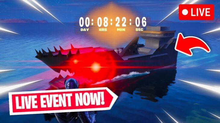 FORTNITE EVENT COUNTDOWN LIVE🔴 24/7 & Fortnite Chapter 5 Season 4!, Pipeline Event Countdown!