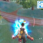 飛行中にユニビームで乗り物にダメージを与える【フォートナイト Fortnite 私がアイアンマンだ】