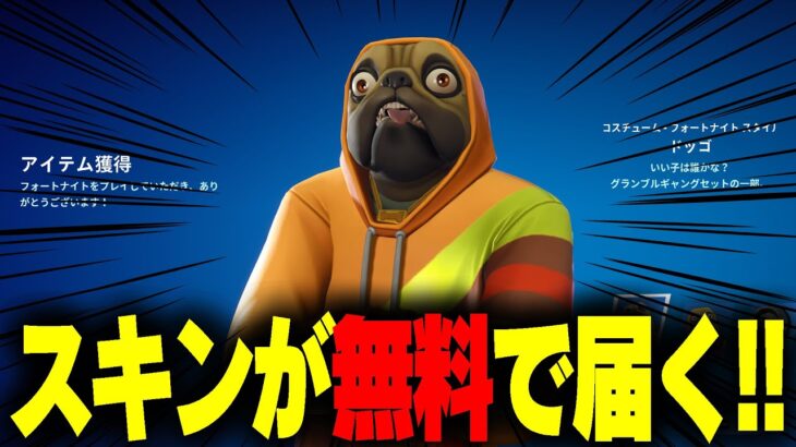 【ガチじゃん！】この方法でアイテムショップのスキンが無料で受け取れるじゃん！！！！！【フォートナイト/Fortnite】