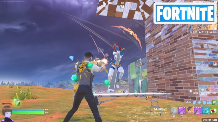 発掘現場で敵を撃破する【フォートナイト Fortnite C5S4W5】