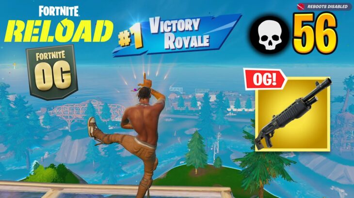 Fortnite Reload | High Kill Solo vs Squads OG Gameplay (Keyboard & Mouse)