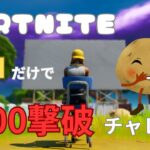 943撃破～　ソロだけで1000撃破チャレンジ【フォートナイト/Fortnite】