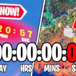 FORTNITE EVENT COUNTDOWN LIVE🔴 24/7 & In-game Event Right Now!