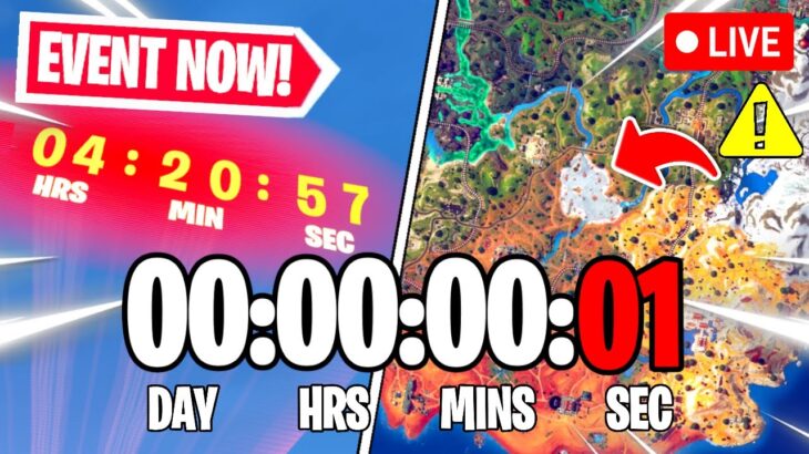 FORTNITE EVENT COUNTDOWN LIVE🔴 24/7 & In-game Event Right Now!