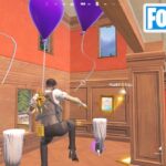 バルーンを離す、または割る【フォートナイト Fortnite バースデー】