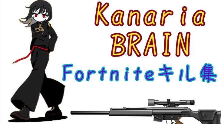 【Kanaria/BRAIN】Fortniteスナイパーキル集New13