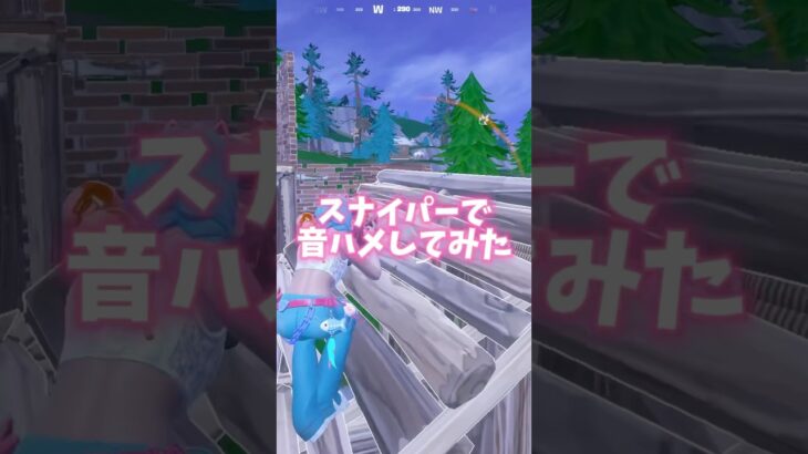 スナイパーの音ハメがヤバすぎた…#フォートナイト #フォトナ #キル集 #スナイパーキル集 #fortnite #shorts #short #ショート