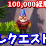 一撃10万経験値！！ノームの隠しクエスト完全攻略【フォートナイト】