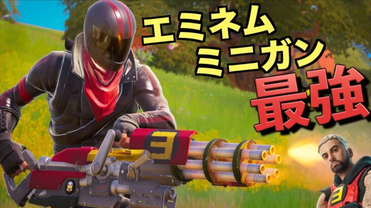 エミネムミニガンが強すぎるから修正しないでエピック！！【FORTNITE/フォートナイト】