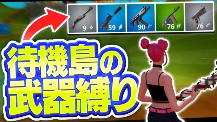 待機島で拾った武器縛り 【fortnite/フォートナイト】