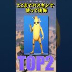 スキン最弱ランキング… #ゆっくり実況#ゆっくり  #フォートナイト #fortnite #フォートナ#shorts