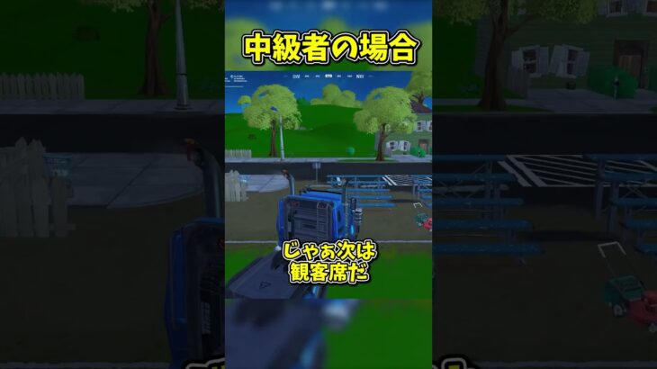 【初心者vs上級者】車に乗る時の違い【フォートナイト/ゆっくり実況/fortnite/ふぉとな/フォトナ】