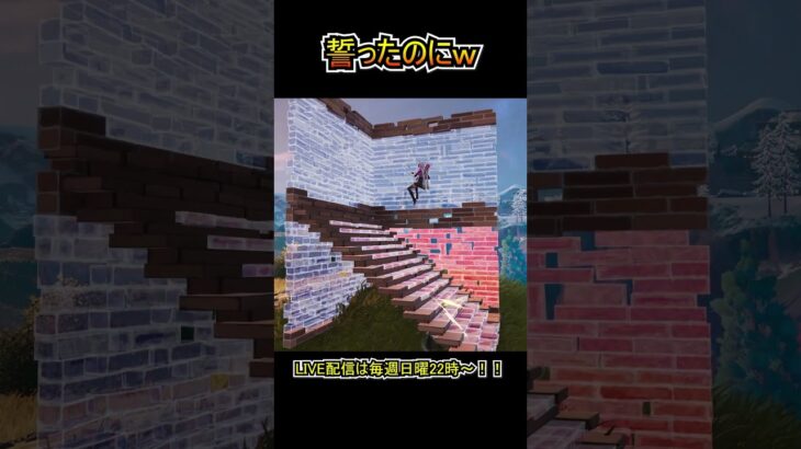もう刀は持たないと誓ったはずなのにｗｗ【フォートナイト/Fortnite】#shorts