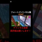 [フォートナイト:キル集]GOAT#フォートナイト#フォートナイトキル集#フォートナイトリロード#フォトナ#フォトナキル集#フォトナリロード#Fortnite#GOAT#キル集#リロードキル集