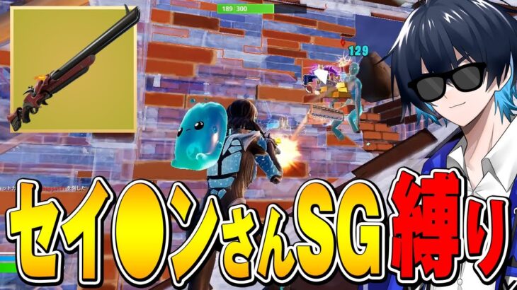 強化されたセ〇キンさんSGでソロランク勝てるのか!?【フォートナイト/Fortnite】