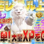 【フォートナイト無限XP】超簡単！チャプター6 大量XPをゲット！初心者でも簡単にレベル上げができるマップがヤバすぎたwww 全てのパスをコンプリートしたい人必見！ #fortnite