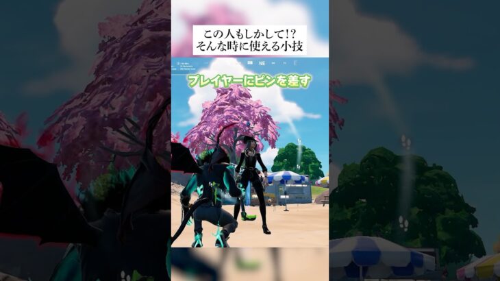 このスキンもしかして！？そんな時に使える小技紹介します #フォートナイト #fortnite #小技 #小ネタ