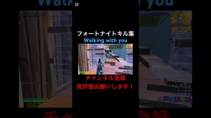 [フォートナイト:キル集]Walking with you#フォートナイト#フォートナイトキル集#フォートナイトリロード#フォートナイトOG#フォトナ#フォトナキル集#フォトナリロード#フォトナOG