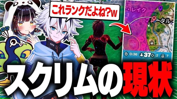 プロしか居ない”アジア最高峰”のスクリムが何かおかしいww【フォートナイト/FORTNITE】
