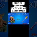 【フォートナイト】2024年最新使いやすいスキンの組み合わせ14選！【猛者スキン】