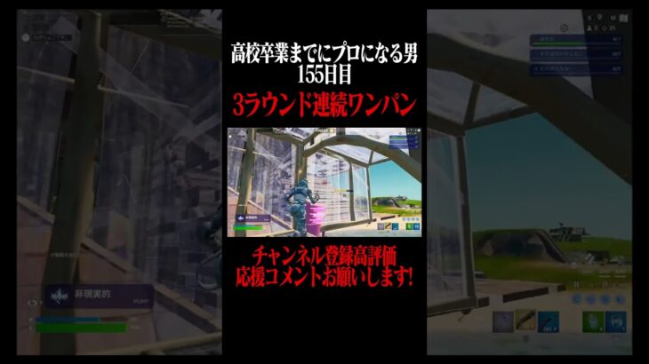 高校卒業までにプロになる男155日目 #フォートナイト #fortnite