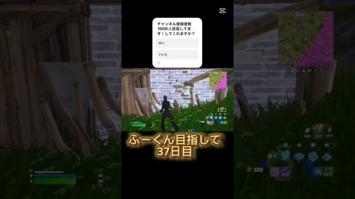 ふーくん目指して37日目 #fortnite #フォートナイトキル集 #フォートナイト #フォトナ #フォトナキル集