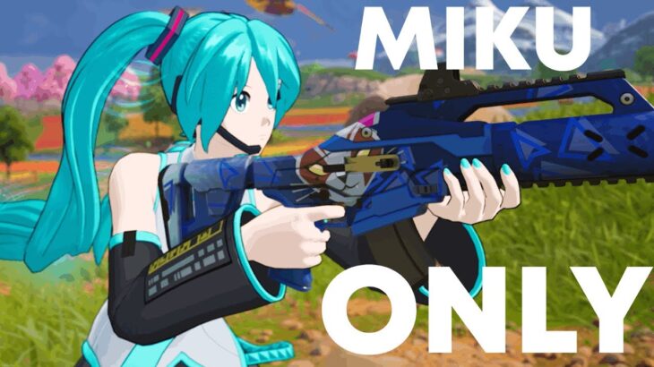 Fortnite: Hatsune Miku-Only Challenge