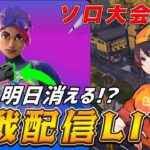 【ソロ決勝観戦】センチネルポンプ環境最後の戦いになるのか？【フォートナイト】