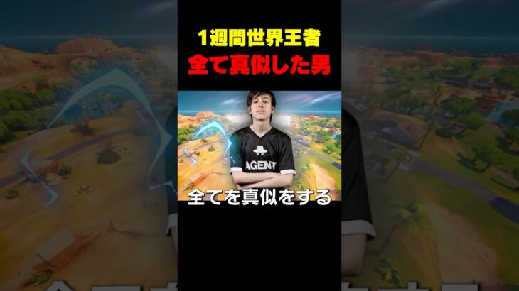 初心者が1週間世界王者の設定を全て真似した結果… #shorts #fortnite #フォートナイト