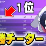 30万円がかかったソロ決勝で１位を取ったチーターがやばすぎる【フォートナイト/Fortnite】