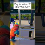 PAY TO WINスキンがあるってホンマなん！？検証してみたんやで #フォートナイト #fortnite #小ネタ #小技