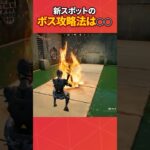 新スポットの攻略法は〇〇でした！#フォートナイト #fortnite #フォトナ #バグ #裏技 #グリッチ #bug #glitches