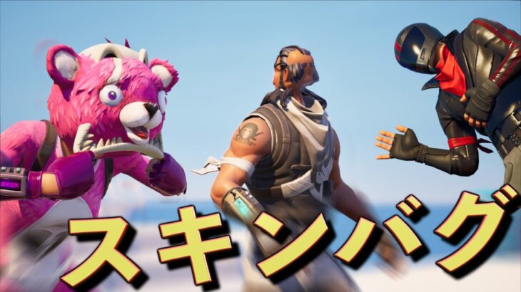 スキンバグ選手権を開催したらカオスすぎたww【FORTNITE/フォートナイト】