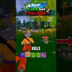 FLOOR loot CHALLENGE 💀😂 #fortnite #shorts