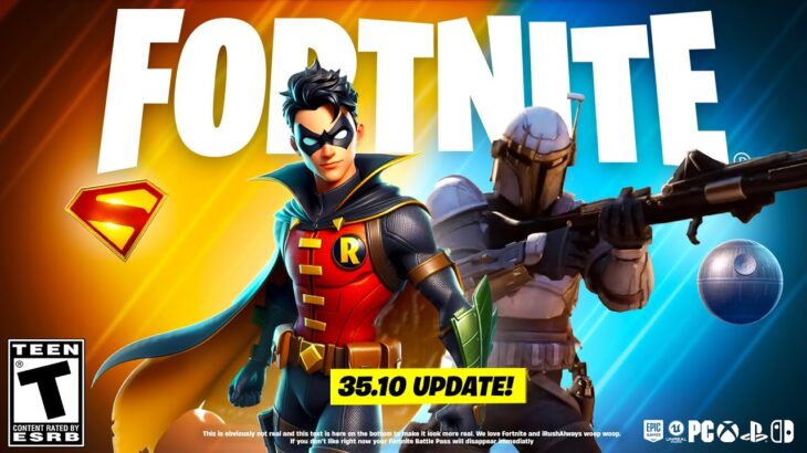 FORTNITE 35.10 UPDATE!