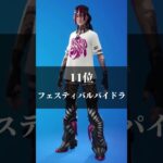 個人的に持っていて良かったスキンランキング！【フォートナイト/Fortnite】#フォートナイト