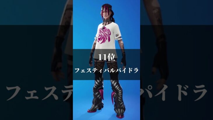 個人的に持っていて良かったスキンランキング！【フォートナイト/Fortnite】#フォートナイト