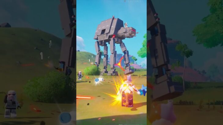 I built an ATAT walker in Lego Fortnite. #starwars  #fortnite #legofortnite #epicpartner