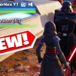 NEW AI Darth Vader in Fortnite Star Wars Update