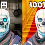 １円 VS 100万円のクリエマップ！【フォートナイト】