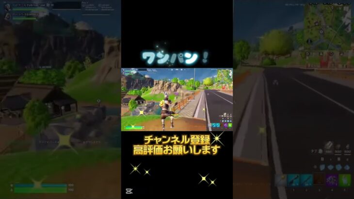ワンパン最高^ ^#チャンネル登録お願いします #fortnite #フォートナイト #フォトナ #フォトナキル集 #enjoy #エンジョイ #ぴたごらすch #けっかおーらい
