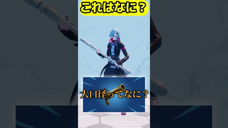 回復できる大口径ってなに#フォートナイト #fortnite #くろのす #shorts