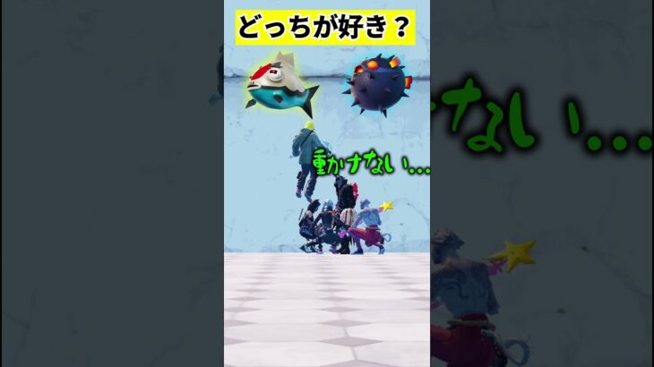我が名はぶろぶろふんふんふんふん！【どっちが好き？】#フォートナイト  #fortnite #くろのす #shorts
