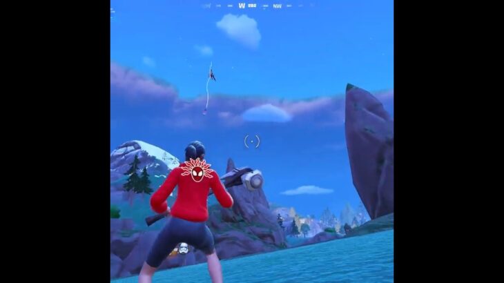 ジェッパと釣り竿を使った害悪戦法がヤバすぎる🤣🤣#フォートナイト #shorts