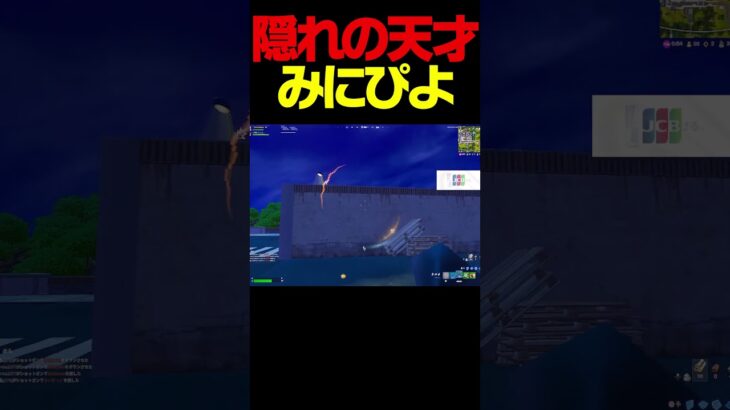 隠れの天才みにぴよ #shorts #フォートナイト#みにぴよ #Minipiyo #fortnite