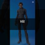 個人的に好きな猛者スキンランキング！#shorts #フォートナイト #fortnite