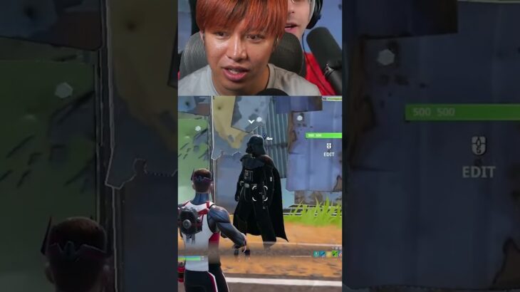 ダースベイダーに裏切られた….【フォートナイト】