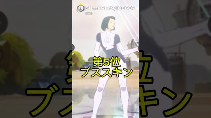 無課金勢が使ってそうなスキンランキング［フォートナイト］