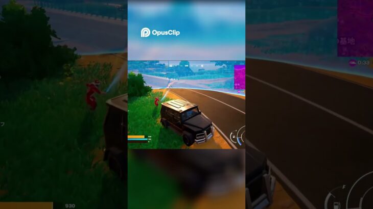 【フォートナイト】回復＆車だけでビクロイは無理ゲーすぎるwww【縛りプレイ】 #フォートナイト #fortnite #ビクロイ #shorts